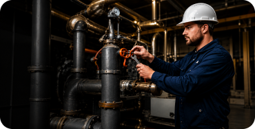 Mechanical contractor website example
