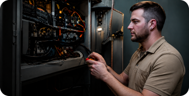 Electrical contractor website example